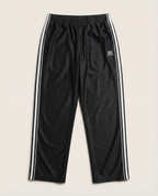Balenciaga - BB Logo Side-Stripe Track Pants | Satin Black