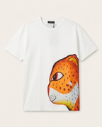 Louis Vuitton - Cheetah Illustration Graphic T-Shirt - White