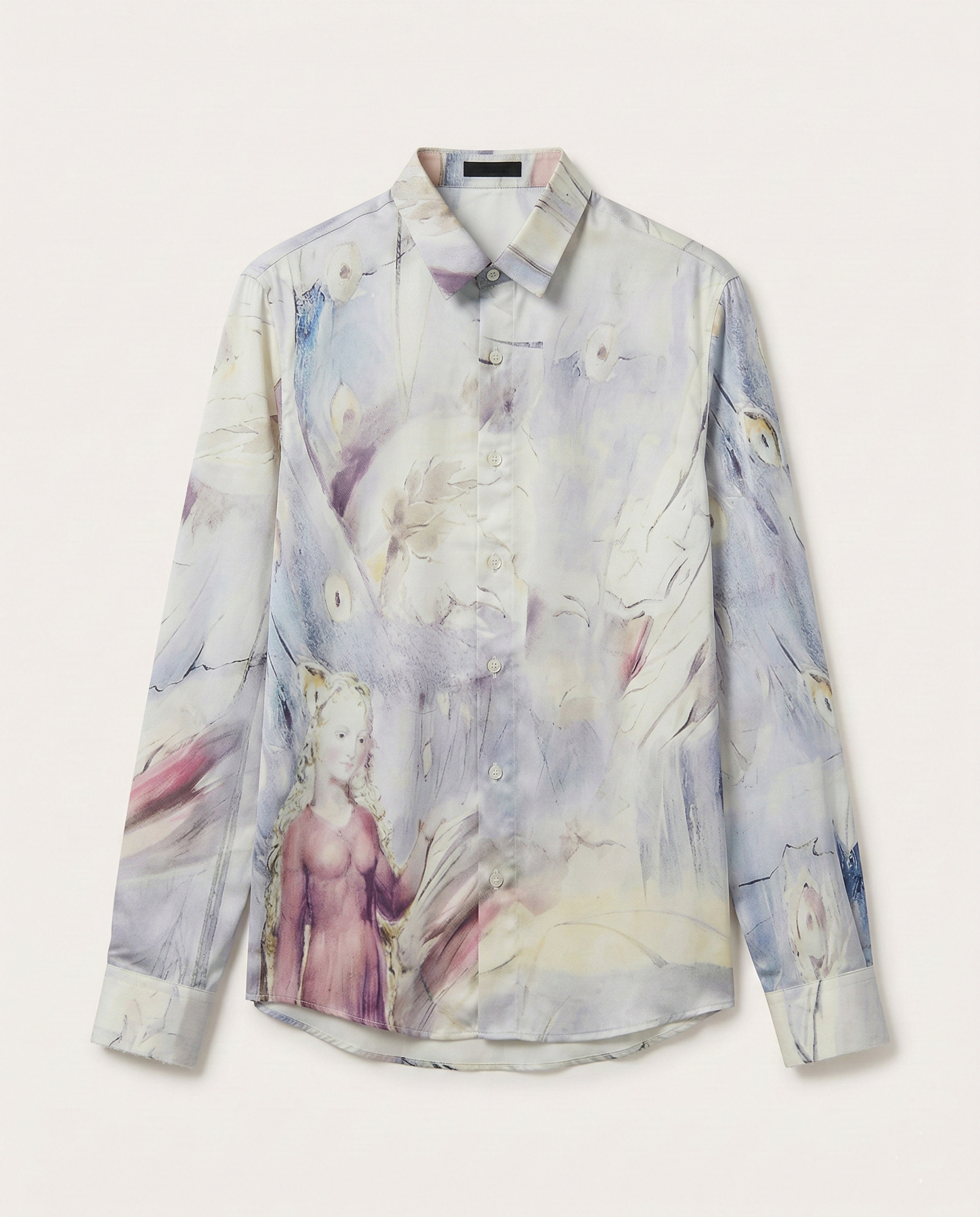 Alexander McQueen-  Ethereal Renaissance Figure Print Shirt