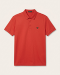 Versace - Medusa Head Cotton Polo T-Shirt - Coral Red