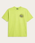 Balenciaga - Spray-Paint BB Logo T-Shirt - Neon Citron
