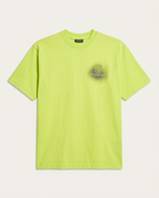 Balenciaga - Spray-Paint BB Logo T-Shirt - Neon Citron