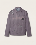 Louis Vuitton - "Artist Tools" Embroidered Canvas Chore Jacket – Dusty Violet