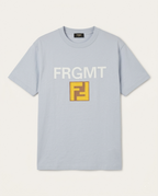 Fendi x Fragment - Design Logo T-Shirt - Sky Blue