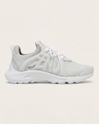 Fendi - Flow White Mesh & Logo Cage Sneakers