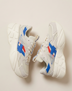 Onitsuka Tiger - P-Trainer Chunky Sneakers - White/Blue/Red