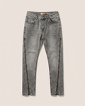 2Y Premium - Extended Side-Zip Jeans | Vintage Acid Grey