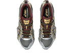 ASICS - Retro Tech Running Shoes - Silver/Gold