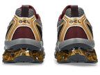 ASICS - Retro Tech Running Shoes - Silver/Gold