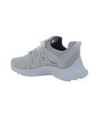 Fendi - Flow White Mesh & Logo Cage Sneakers
