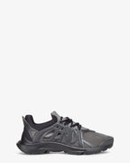Fendi Flow Sneakers - Dark Grey Mesh & Black Sculpted Logo Cage