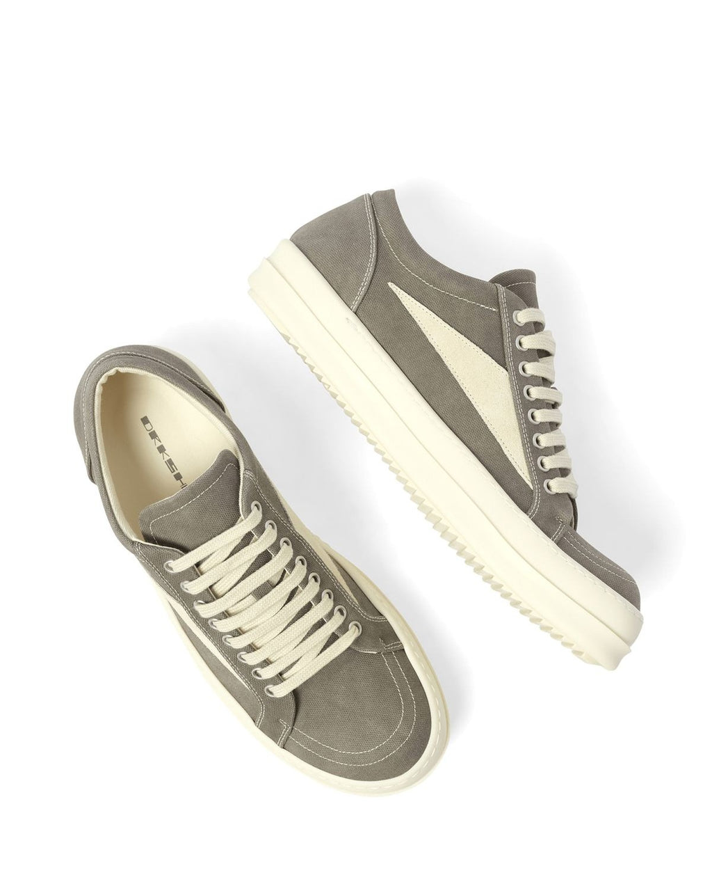 Rick Owens - Drkshdw Vintage Low Canvas Sneakers - Dust Grey