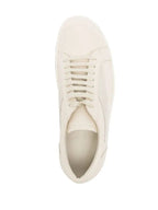 Rick Owens - Off-White Low-Top Leather Sneakers
