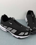 Nike - Air Max 96 Slip Sneakers - Black / White / Grey