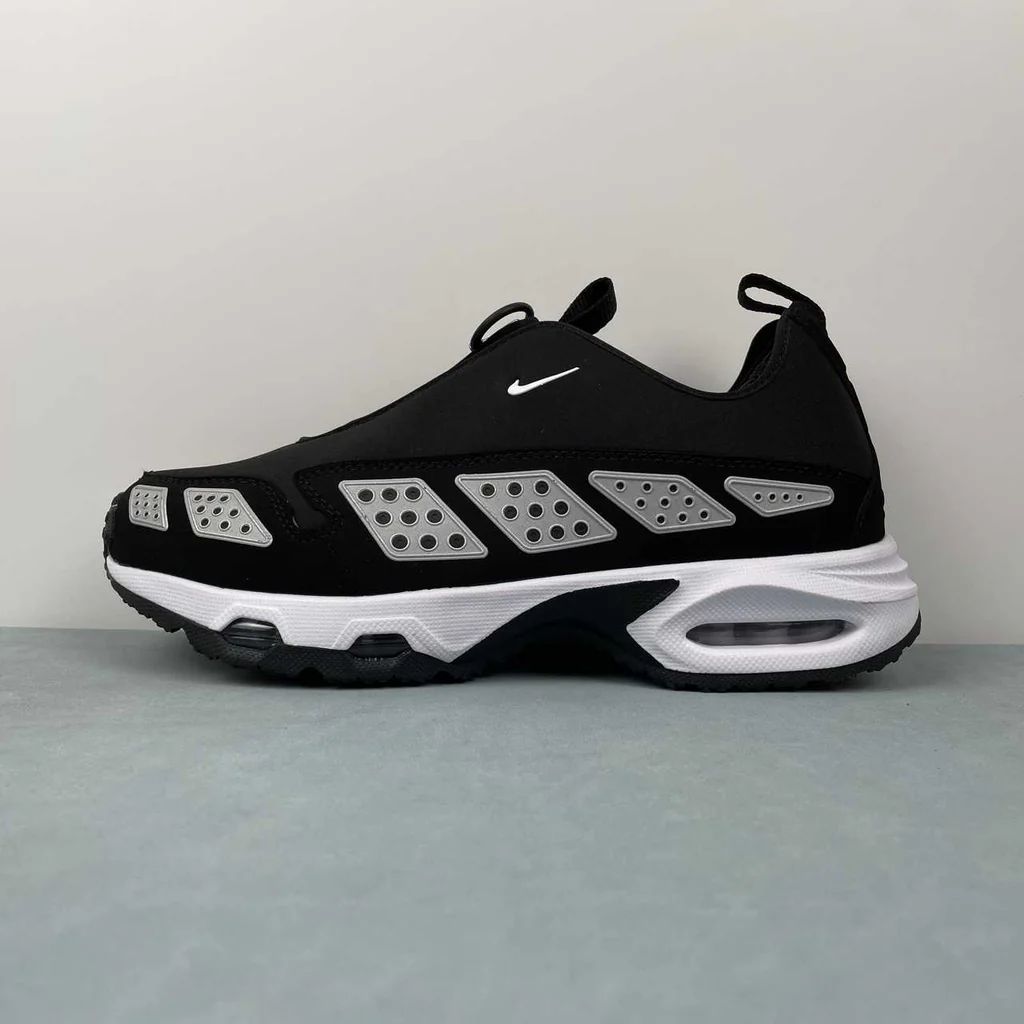 Nike - Air Max 96 Slip Sneakers - Black / White / Grey