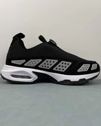 Nike - Air Max 96 Slip Sneakers - Black / White / Grey