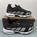 Nike - Air Max 96 Slip Sneakers - Black / White / Grey