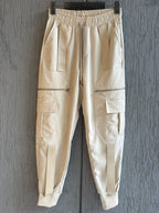 2Y PREMIUM - Tactical Strap Cargo Joggers - Beige