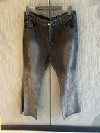 Balenciaga - Panelled Raw-Hem Flared Jeans | Vintage Washed Black