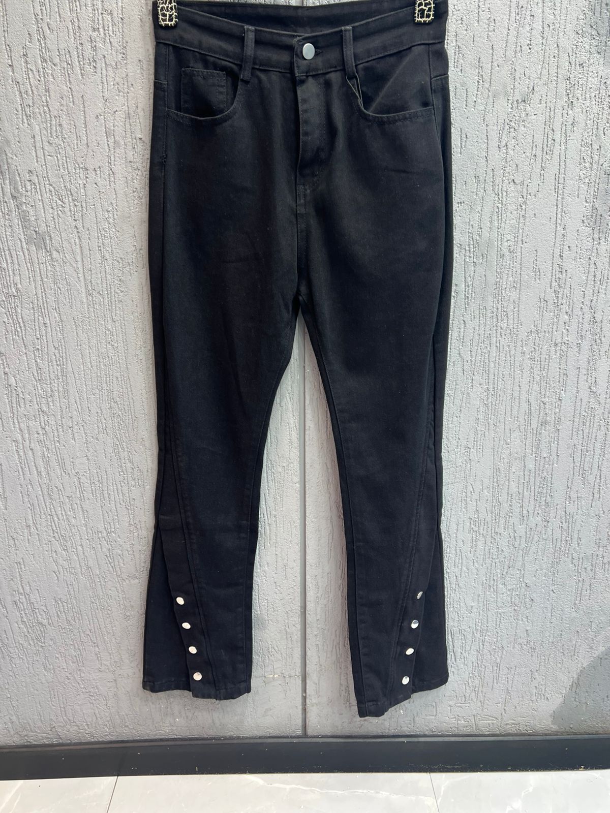 Balenciaga - Snap-Hem Panelled Flared Jeans | Jet Black