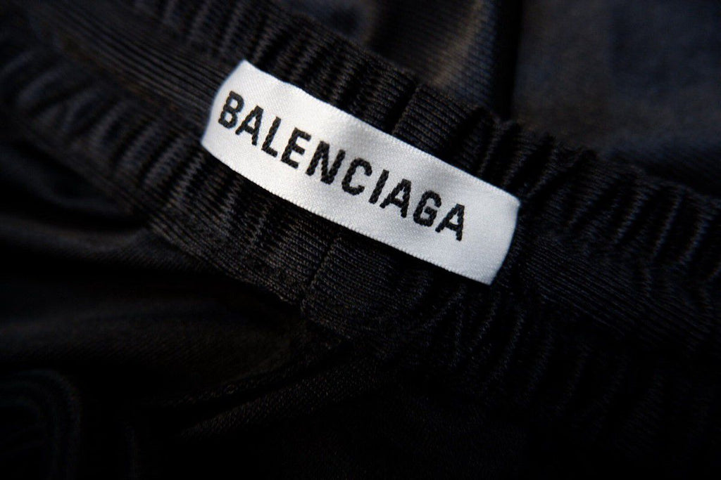 Balenciaga - BB Logo Side-Stripe Track Pants | Satin Black