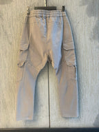 2Y Premium - Drop-Crotch Utility Cargo Pants | Stone Beige