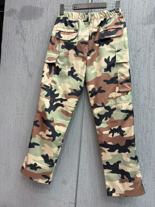 2Y Premium - Archive Woodland Camo Cargo Trousers – Tech Utility Fit