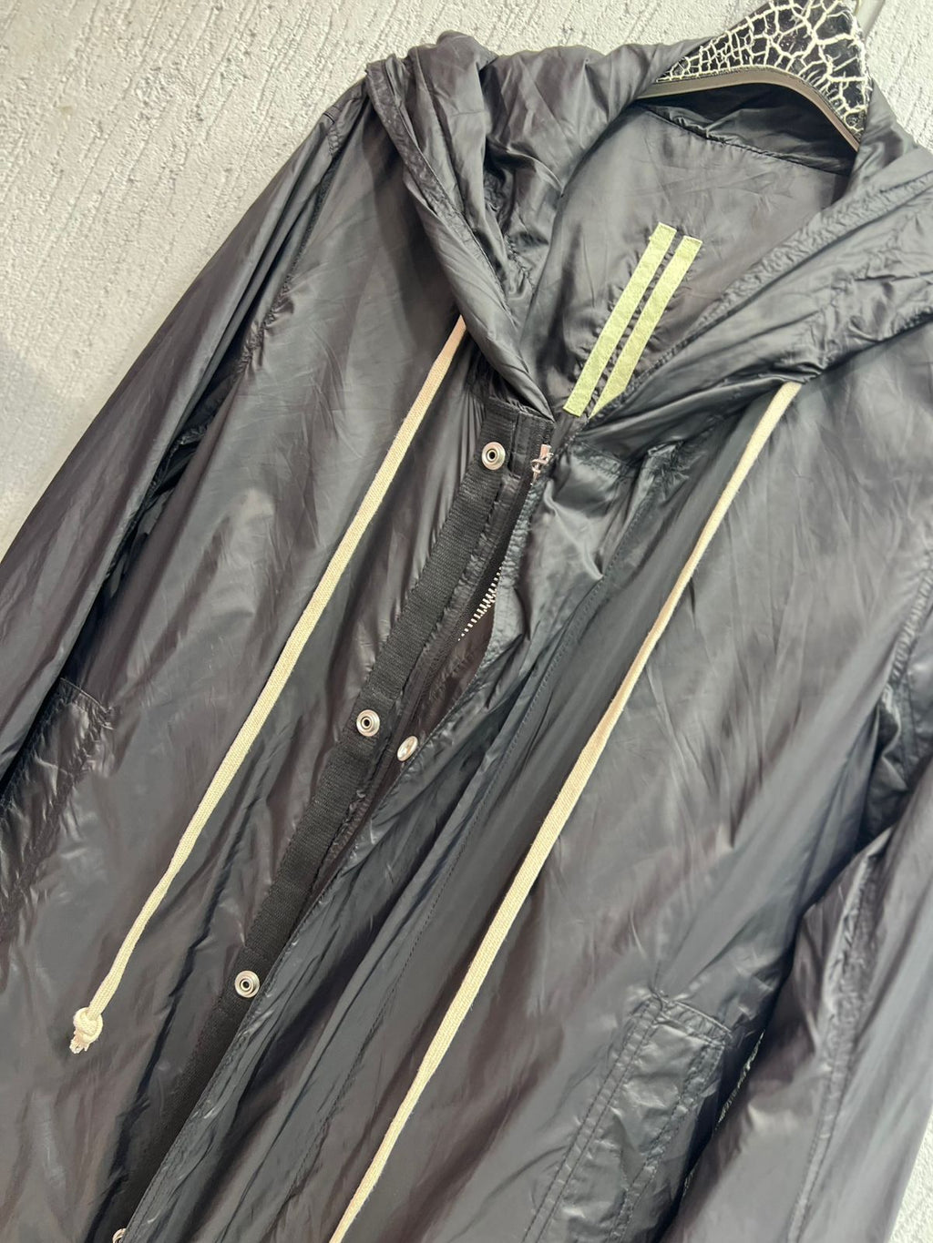 Rick Owens - Iconic Longline Parka – Waxed Tech Nylon