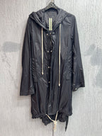 Rick Owens - Iconic Longline Parka – Waxed Tech Nylon