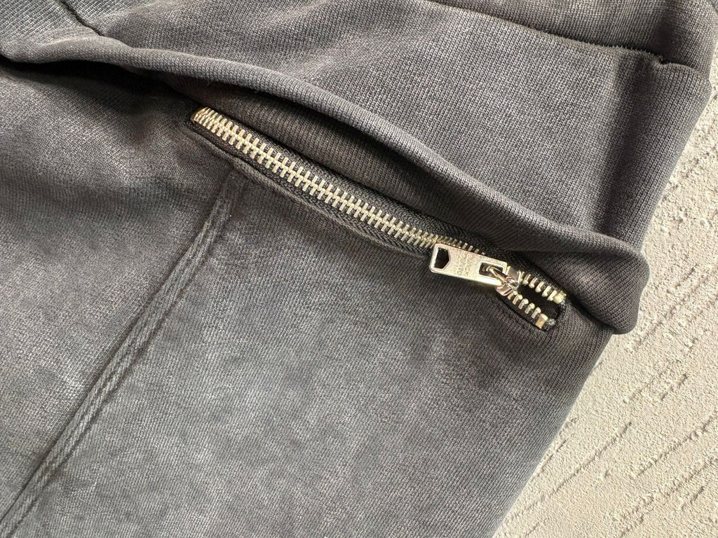Black Island - Acid Wash Drop-Crotch Utility Joggers – Charcoal