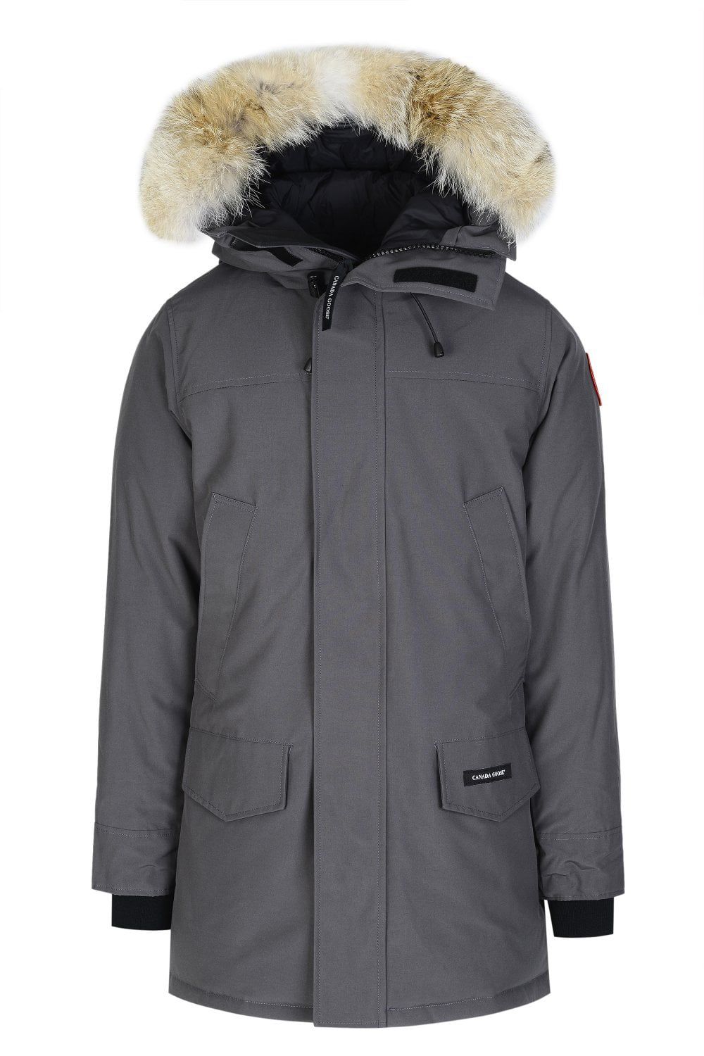Canada Goose - Langford Parka – Graphite Grey | Men's Down Jacket with Fur Hood