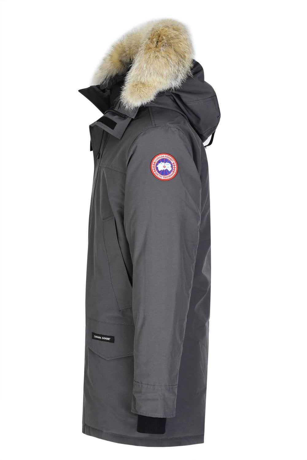 Canada Goose - Langford Parka – Graphite Grey | Men's Down Jacket with Fur Hood