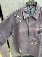 Louis Vuitton - "Artist Tools" Embroidered Canvas Chore Jacket – Dusty Violet
