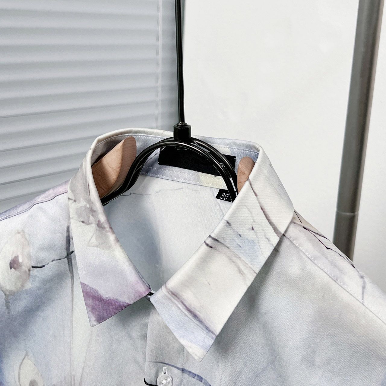 Alexander McQueen-  Ethereal Renaissance Figure Print Shirt