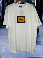 Fendi - Roma Logo-Patch Cotton T-Shirt - White