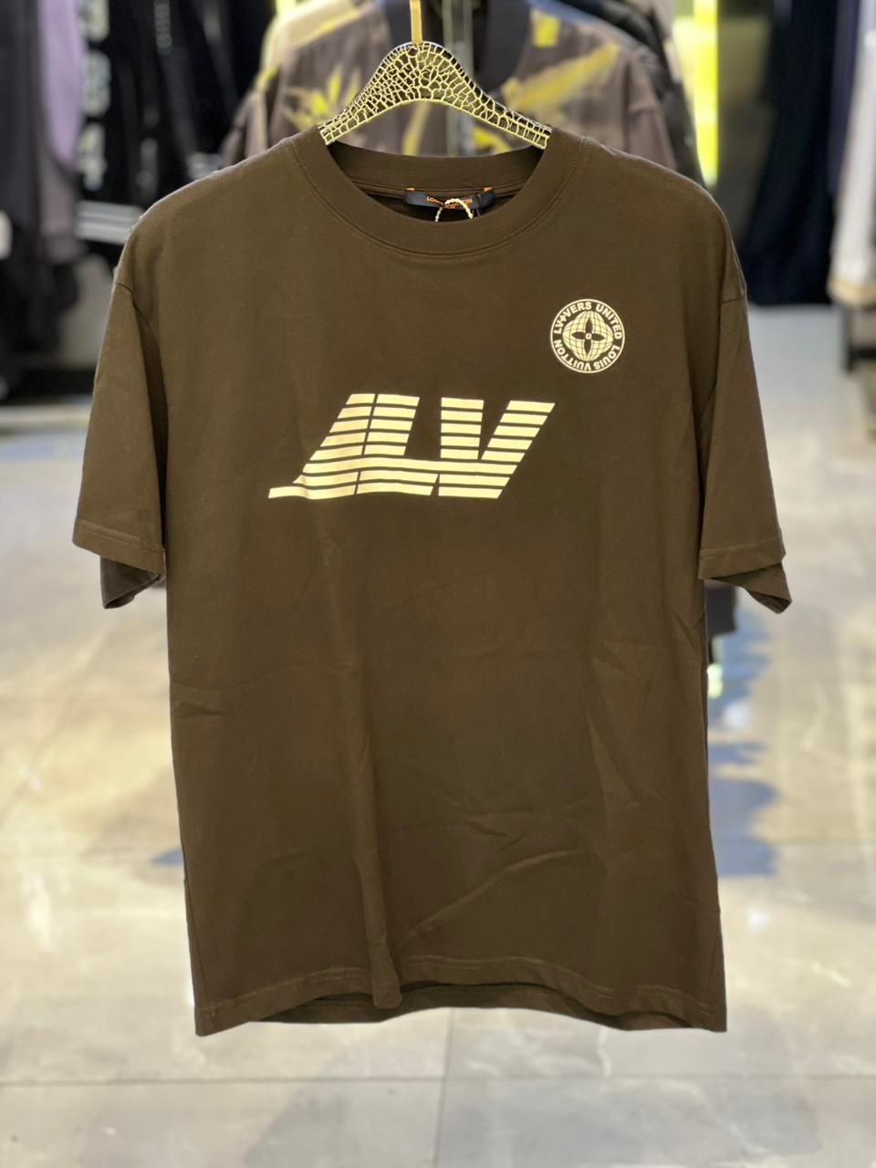 Louis Vuitton - Velocity Graphic Logo T-Shirt - Espresso Brown