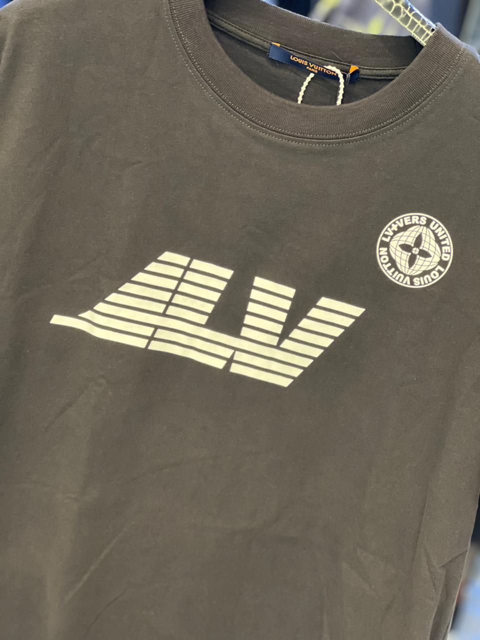 Louis Vuitton - Velocity Graphic Logo T-Shirt - Espresso Brown