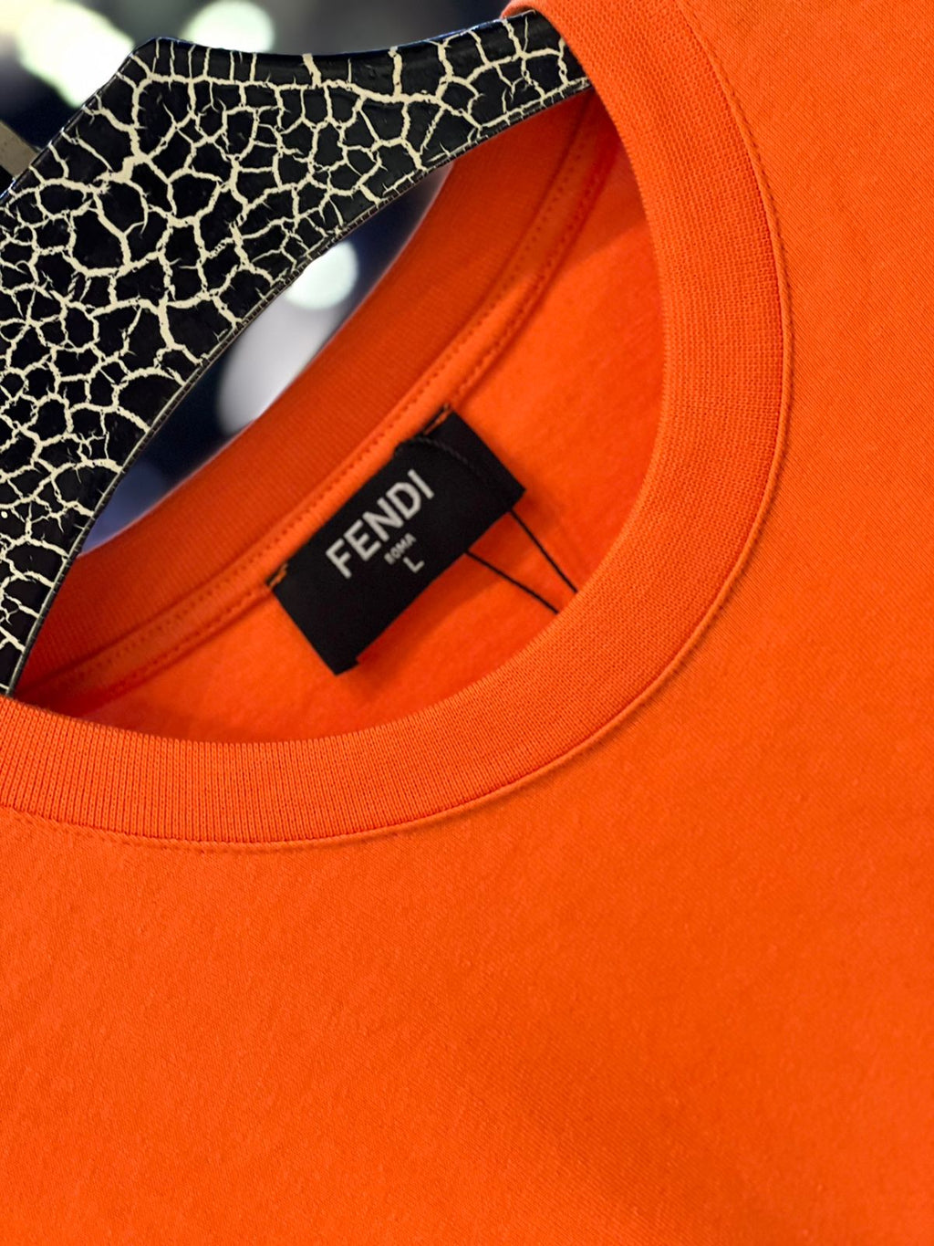 Fendi - Ombré FF Monogram T-Shirt - Sunset Orange
