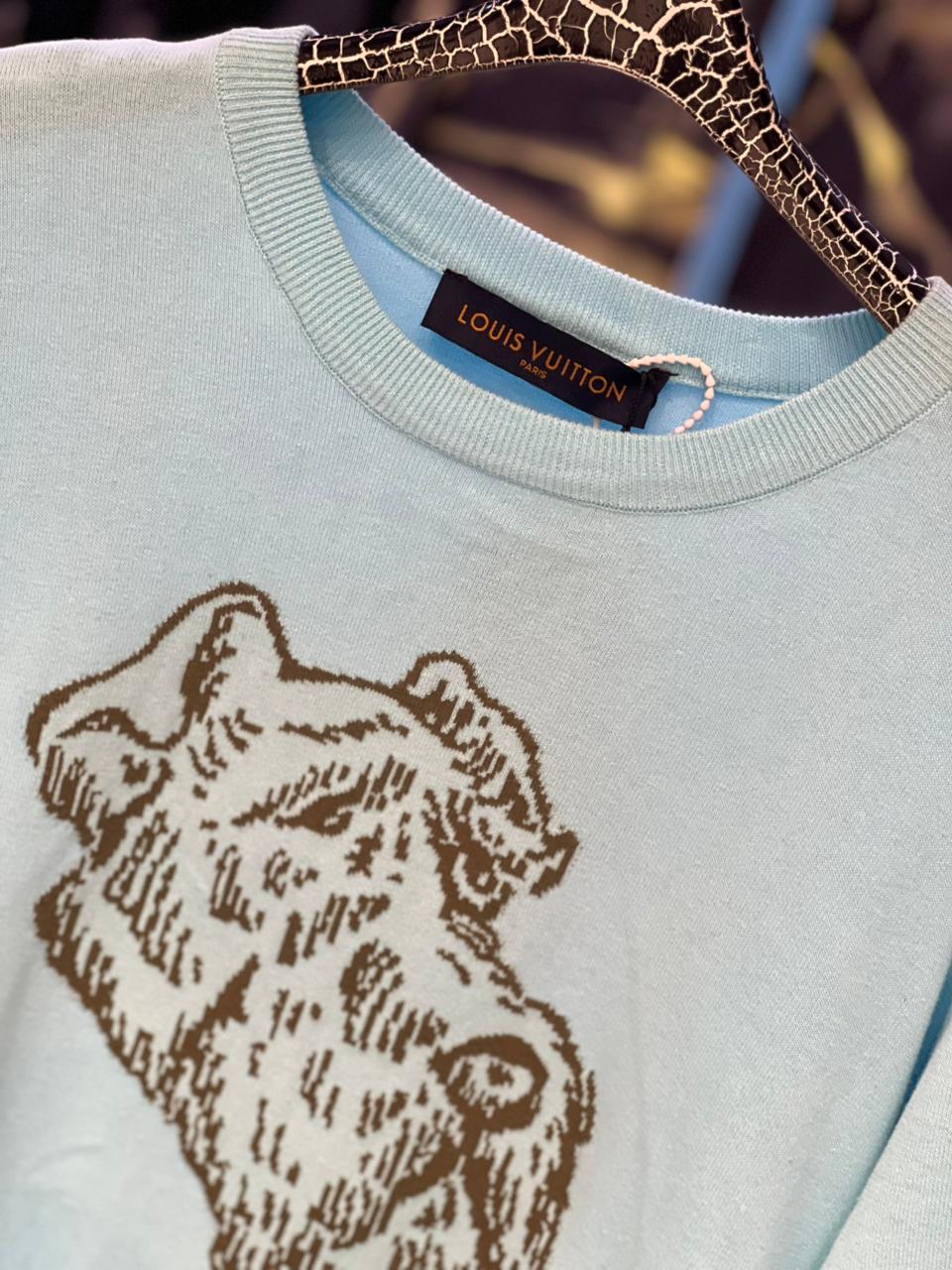 Louis Vuitton - Airedale Terrier Intarsia Knit T-Shirt