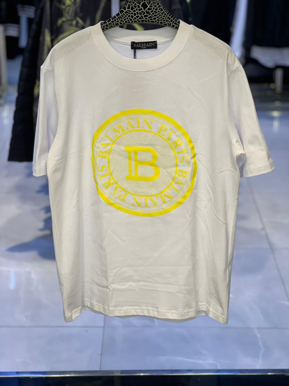 Balmain - Paris Coin Logo Graphic T-Shirt