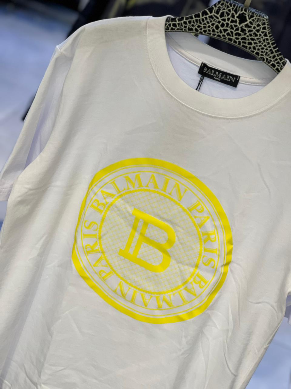 Balmain - Paris Coin Logo Graphic T-Shirt