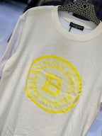 Balmain - Paris Coin Logo Graphic T-Shirt