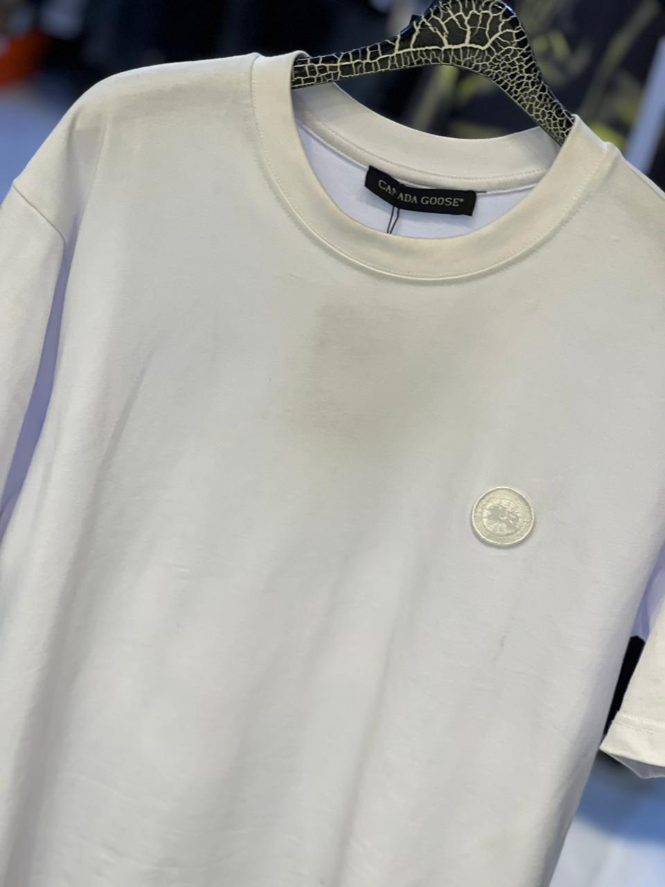 Canada Goose - Arctic Disc Logo Cotton T-Shirt - Bright White
