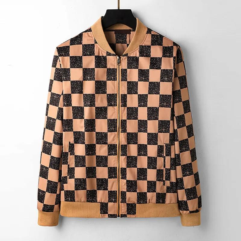 Louis Vuitton - Distressed Checkerboard Bomber Jacket – Camel & Black