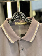 T. Shirt Polo Burberry gray